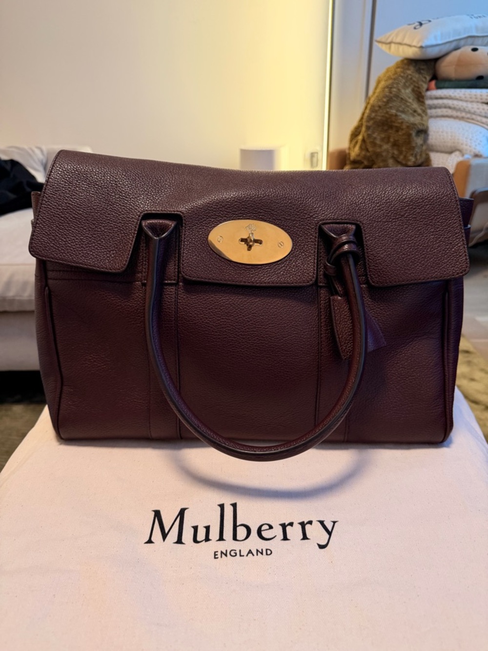 Mulberry Bayswater in Oxblood